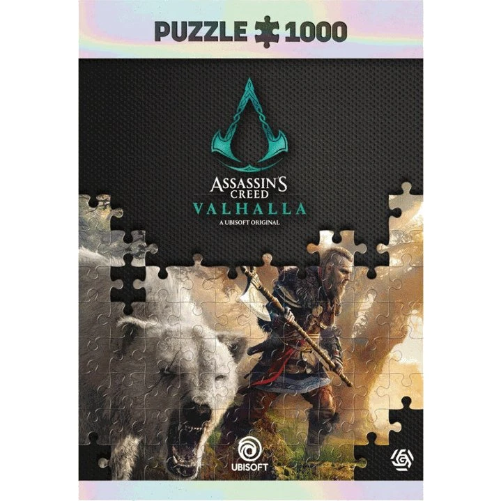 Good Loot Assassins Creed Valhalla Eivor & Polar Bear Puslespil, 1000 brikker