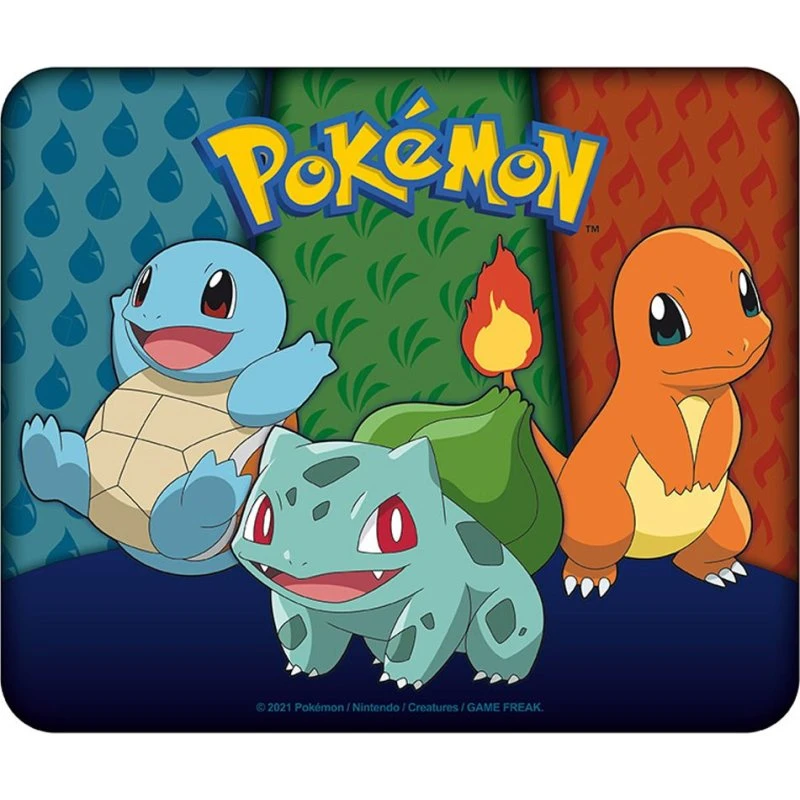 ABYstyle Pokémon Starters Kanto Musemåtte 27x19 cm