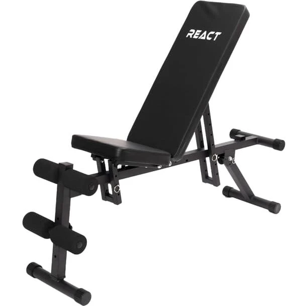 React justerbar skråbænk (160 kg)