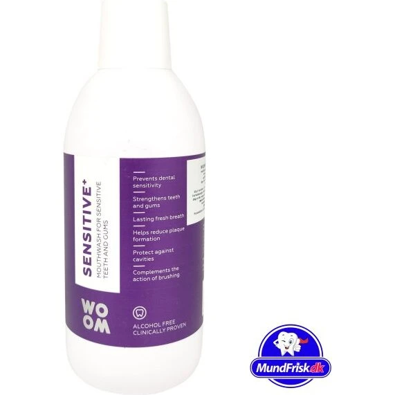 WOOM Sensitive+ Mundskyl mod isninger 500 ml