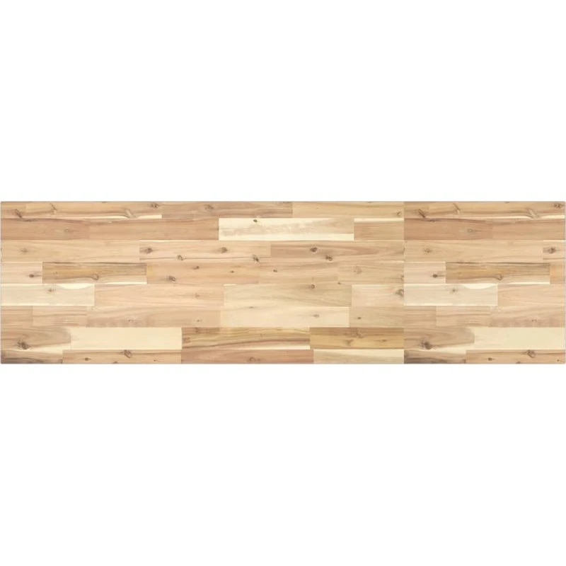 vidaXL bordplade til toiletbord 160x40x2 cm ubehandlet akacie