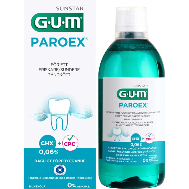 GUM Paroex Mundskyl 0,06% 500 ml