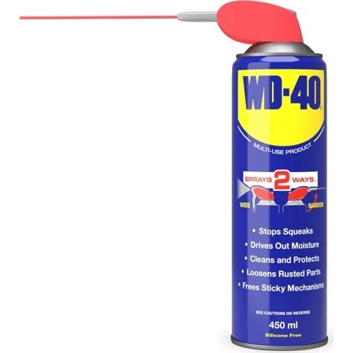 WD-40 Multiolie Spray med Smart Straw, 450 ml