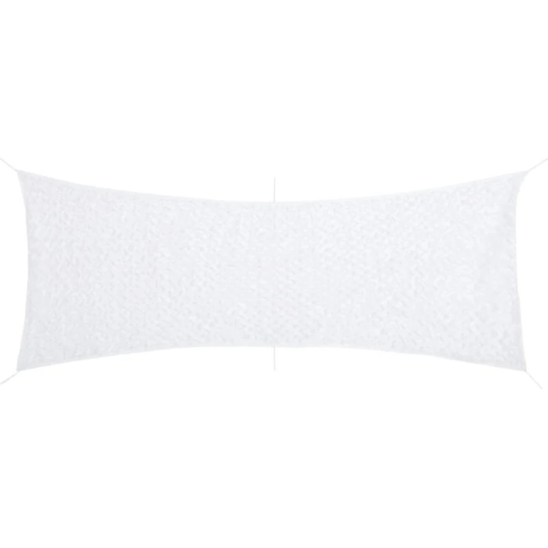 vidaXL Camouflagenet 525x205 cm med opbevaringspose hvid