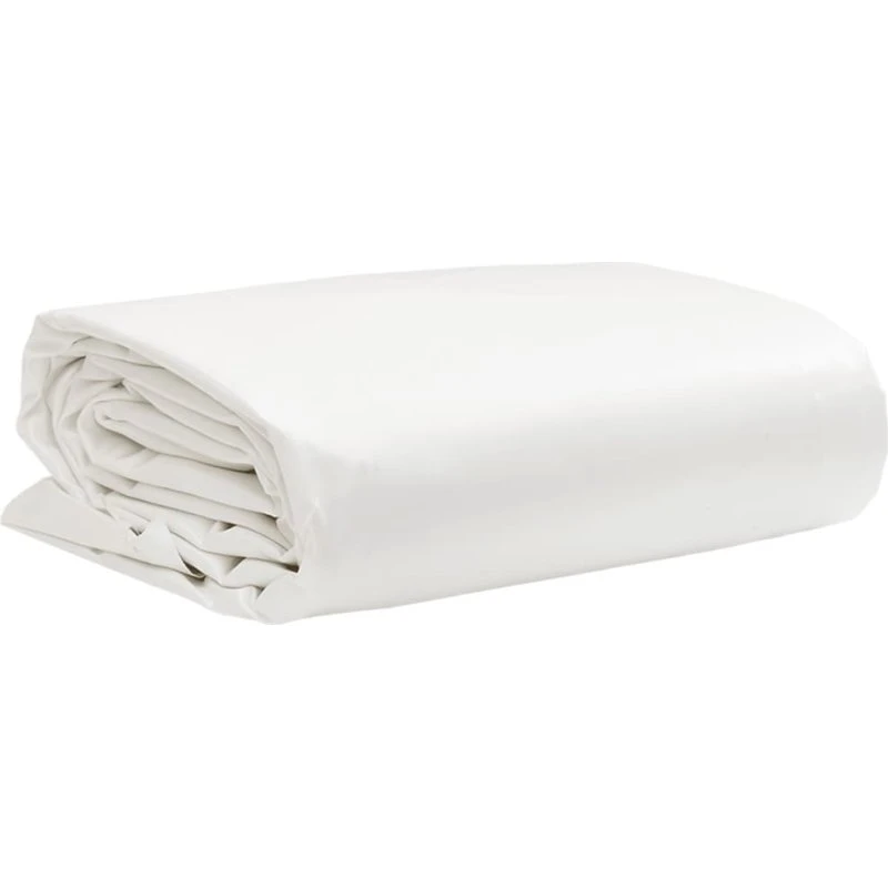 vidaXL presenning 2x3 m hvid 650 g/m²
