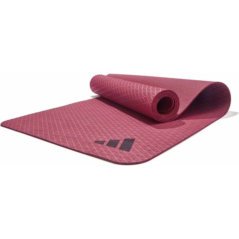Adidas 4 mm Yogamåtte - Bordeaux