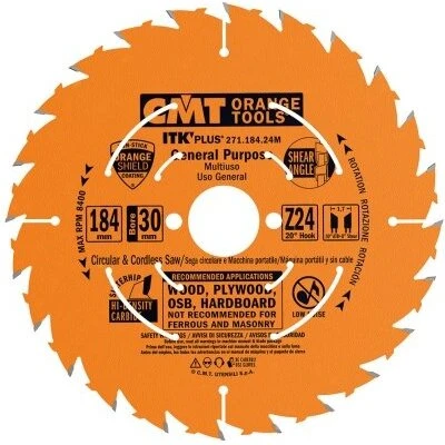 CMT IKT-Plus 271 HM rundsavklinge til træ