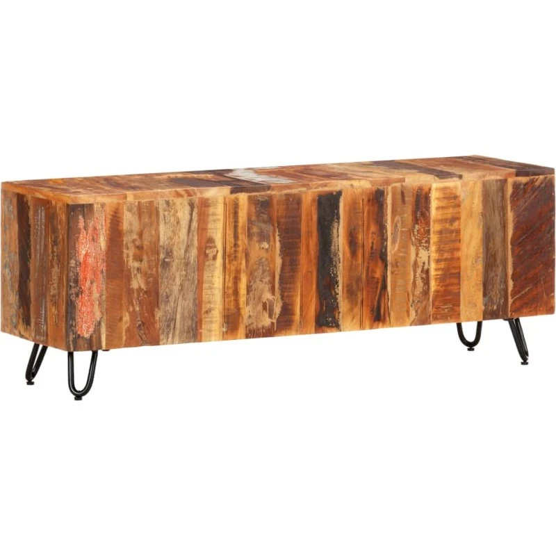 vidaXL tv-bord 110x30x40 cm genbrugstræ