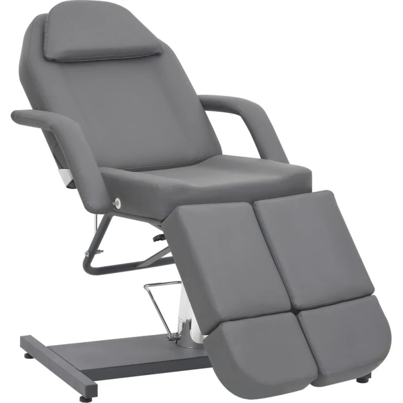 vidaXL behandlerbriks 180x62x78 cm kunstlæder grå