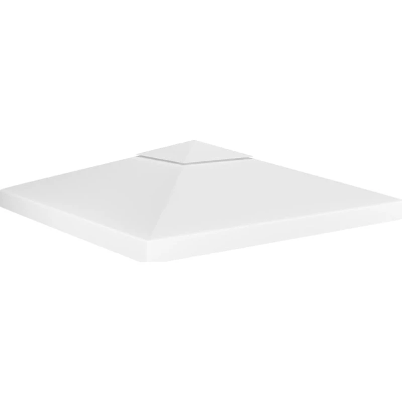 vidaXL Pavillontag 2 lag 3x3 m 310 g/m² hvid