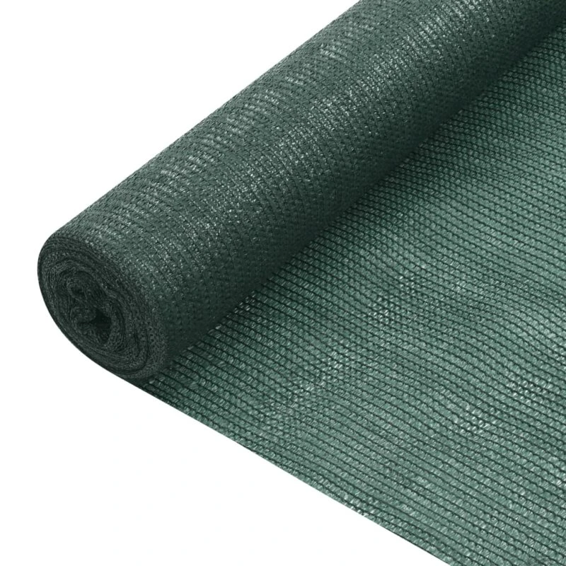 vidaXL afskærmning 2x25 m grøn HDPE 75 g/m²