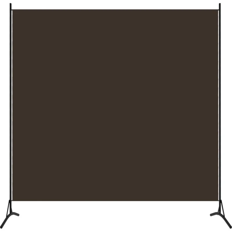 vidaXL Rumdeler 175x180 cm Brun Stof