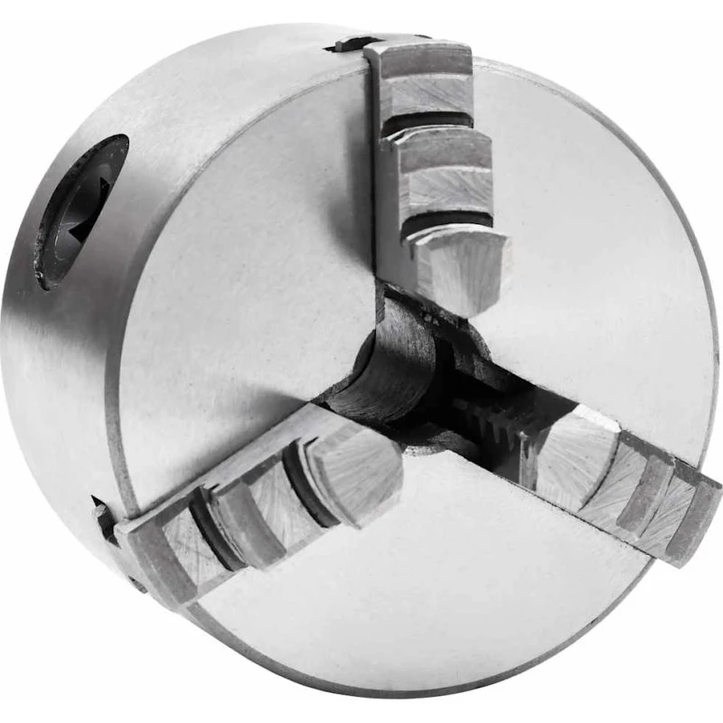 vidaXL selv-centrerende patron 3 kæber 80 mm stål