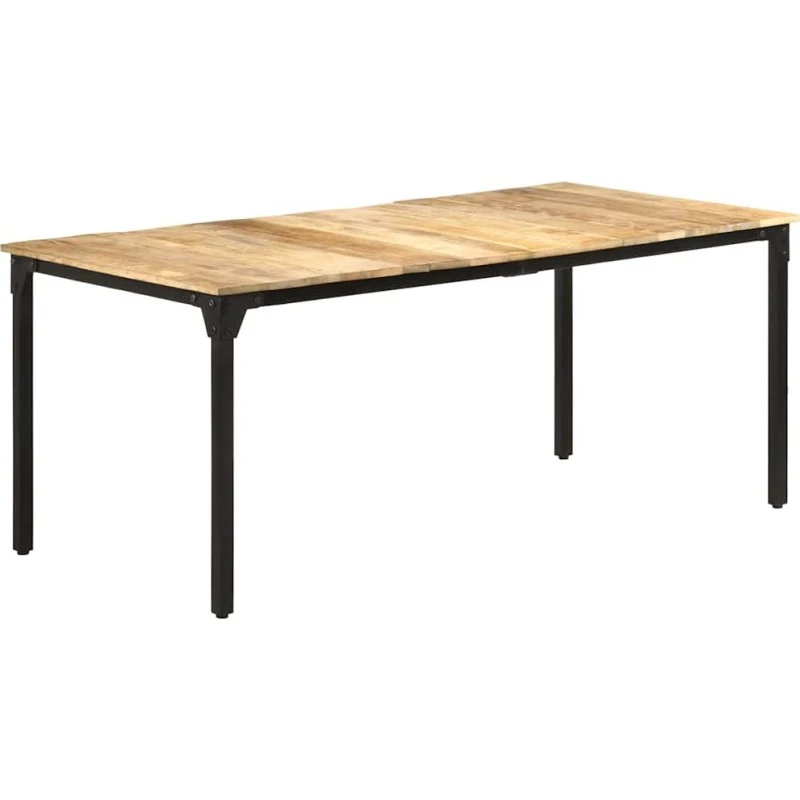 vidaXL Spisebord 180x90x76 cm ru mangotræ