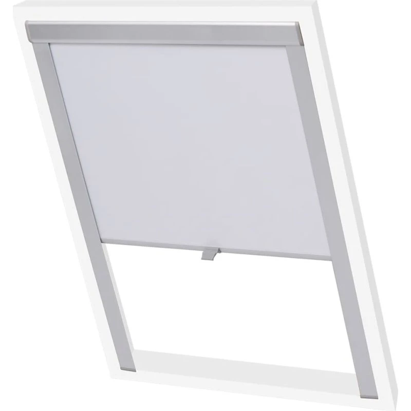 vidaXL Mørklægningsgardin PK06 hvid til Velux-tagvindue