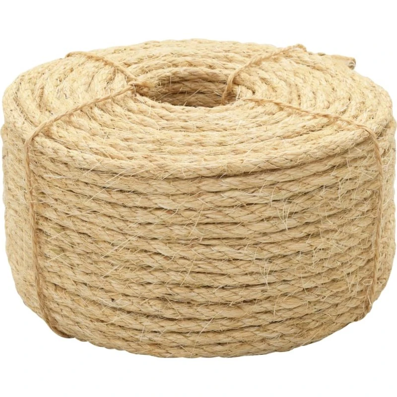 vidaXL 100 % sisal reb 8 mm, 500 m