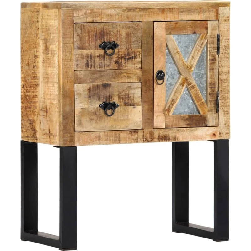 vidaXL Skænk 60x30x76 cm i Massivt Mangotræ
