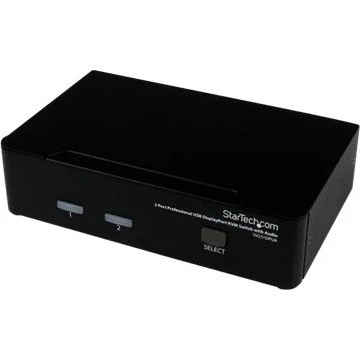 StarTech SV231DPUA 2-Port DisplayPort KVM med USB & Audio