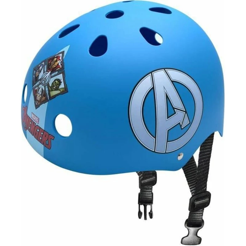 Stamp Avengers Cykelhjelm Blå, 54-60 cm, +5 år