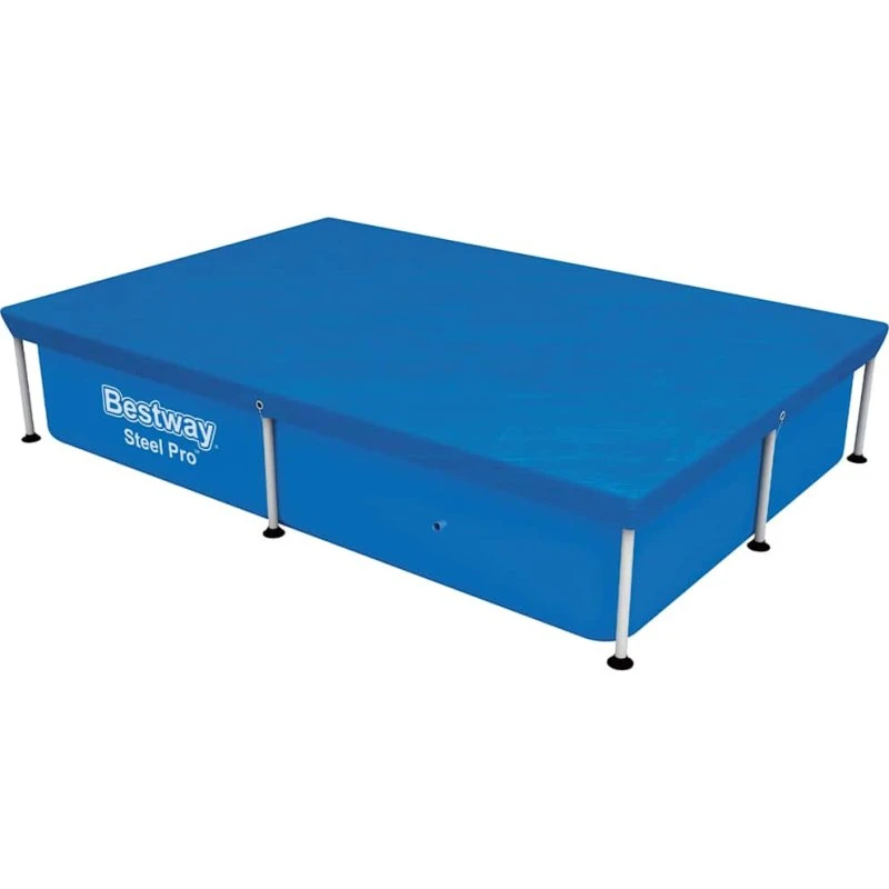 Bestway Flowclear Poolovertræk 221 x 150 cm, blå
