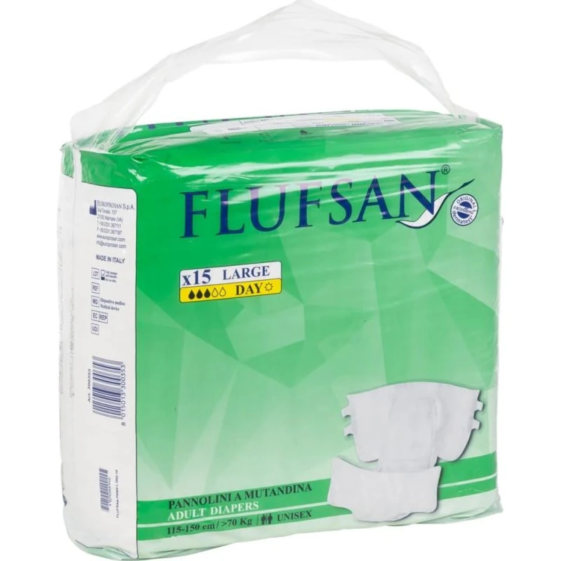 Flufsan Voksenbleer 15 stk. L