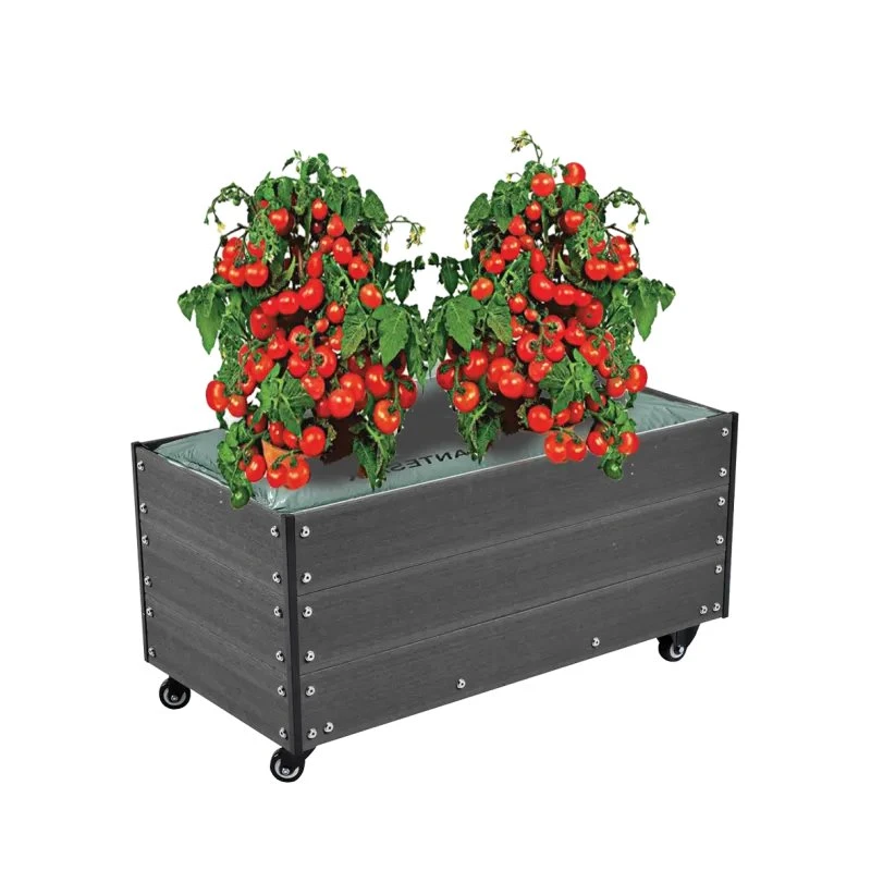 HORTUS Kapilærskjuler WPC 36x50x90 cm med hjul
