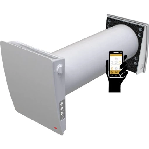 Duka One S6 Plus WiFi, Ø160 mm, hvid