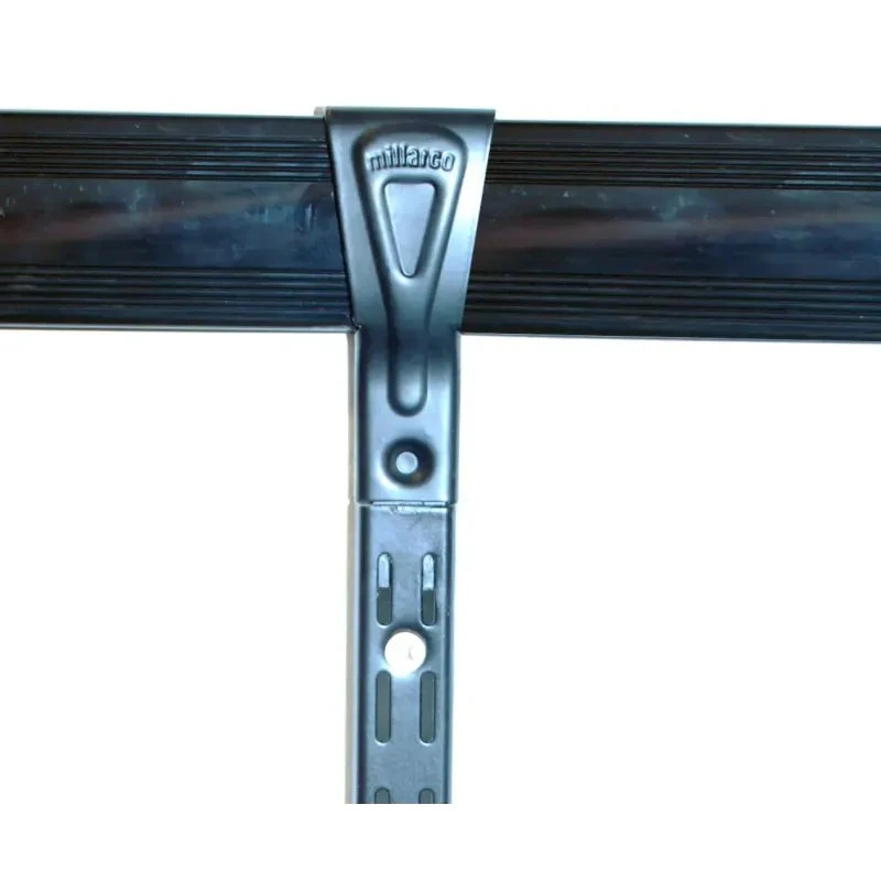 Green-it Top Mount Wall for Wall Rail, Sort
