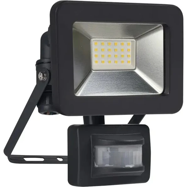 GRIPO LED-projektør 20W med sensor og Quick Connector, sort