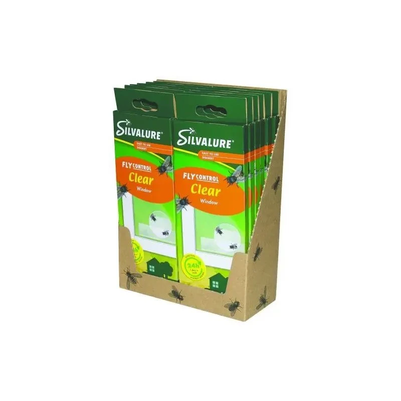 Vinduet Fluefanger Klar 10 Stk - 228-210