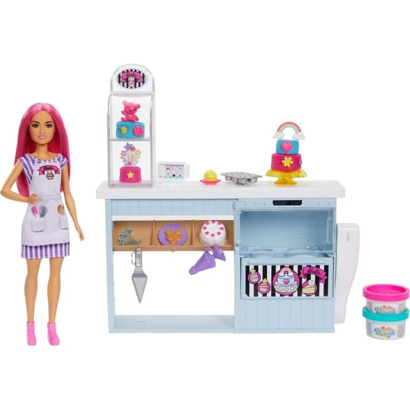 Barbie Bageri - Bageri-Playset med Barbie-dukke