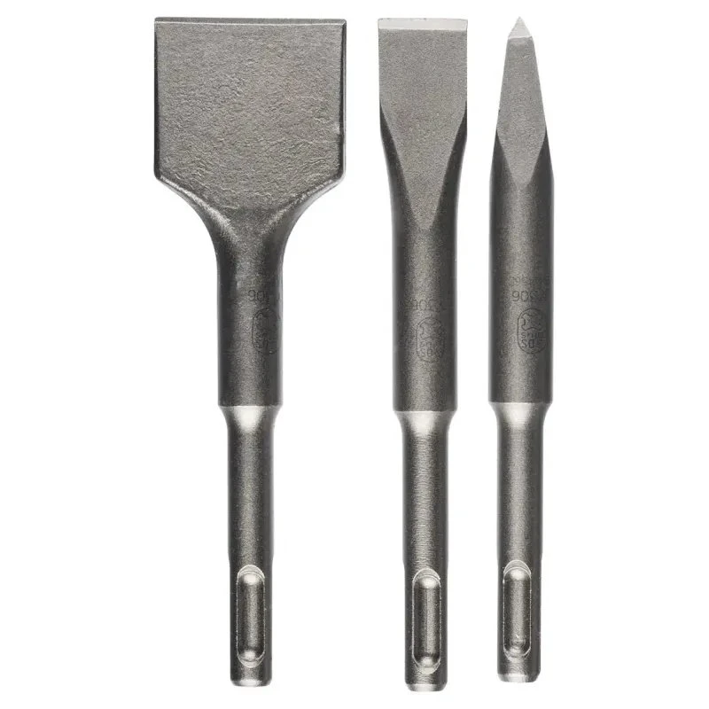 Bosch SDS-plus Fladmejselsæt 3 dele (140 mm)