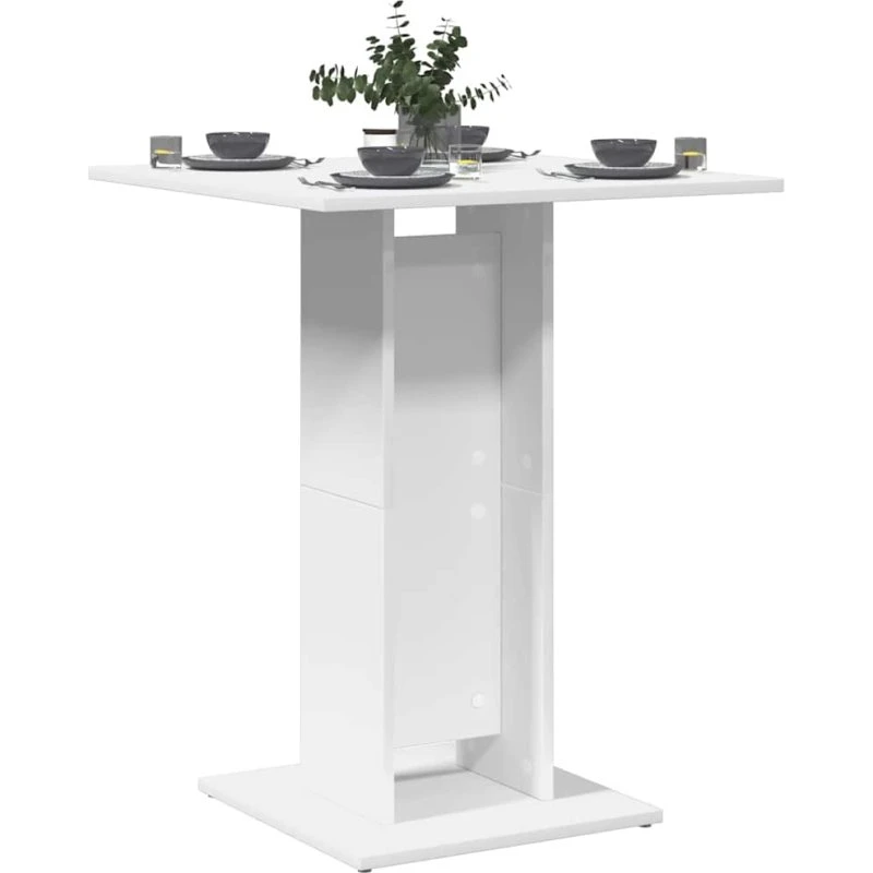 Bistrobord 60x60x75 cm Konstrueret Træ - Brun