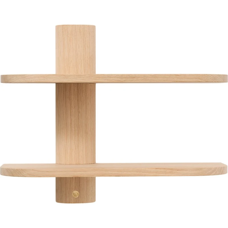 Andersen Hylde 50x18x40 cm, massivt egetræ