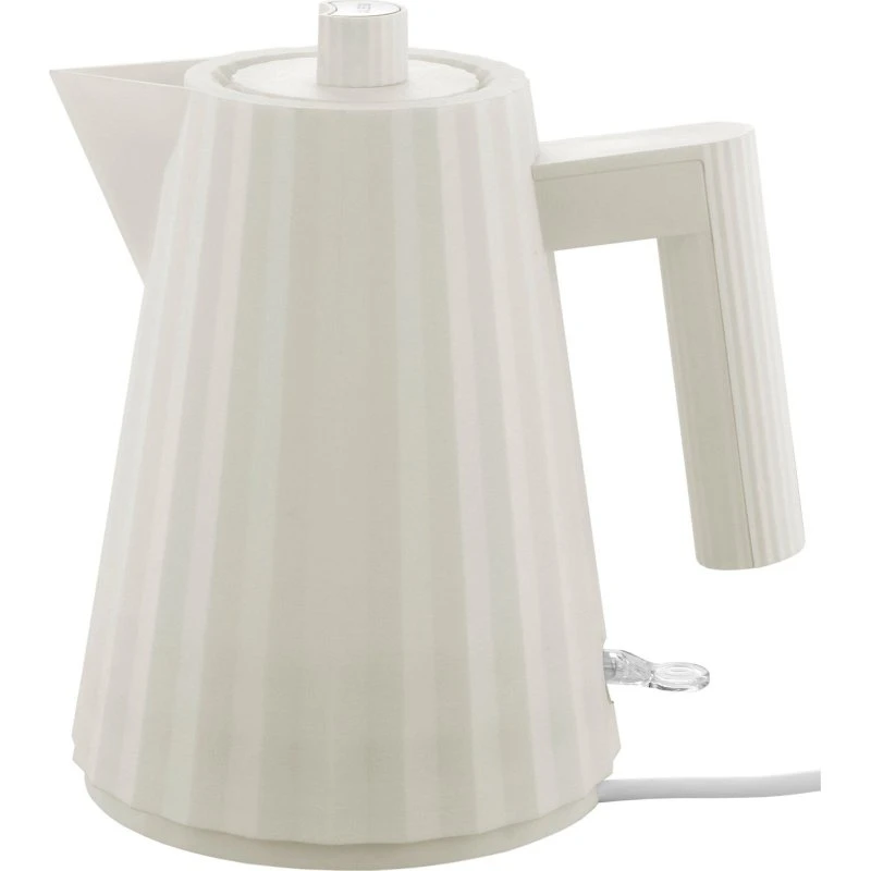 Alessi Plissé Elkedel 1 L, Hvid