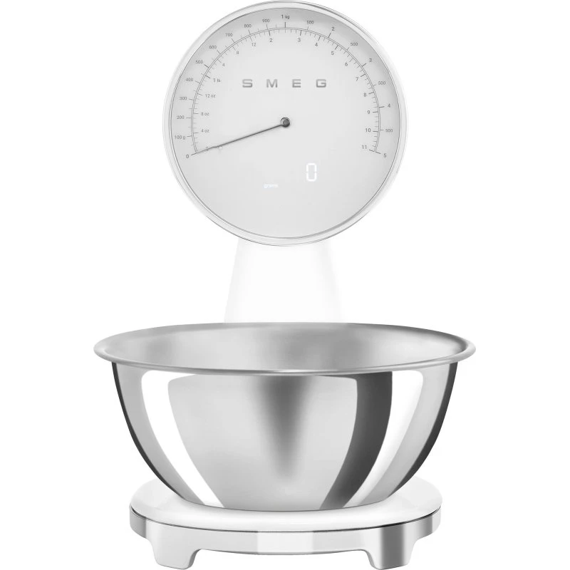Smeg Retro Køkkenvægt Hvid, 5 kg