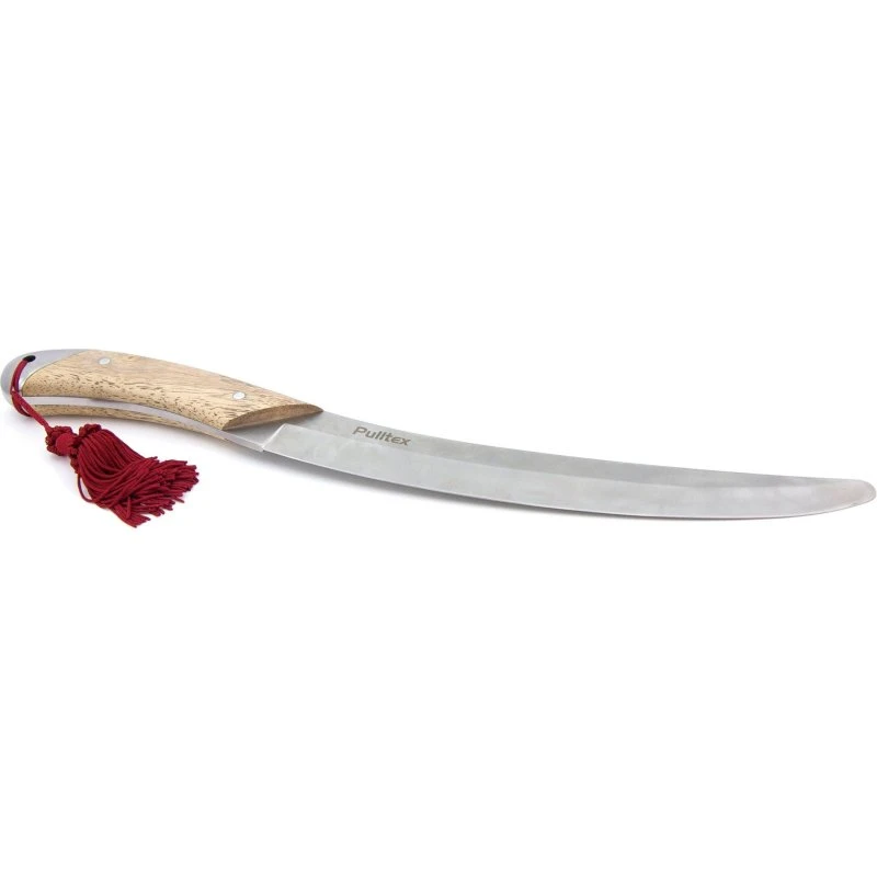 Pulltex Champagnesabel 50,5 cm, rustfri stål/eg
