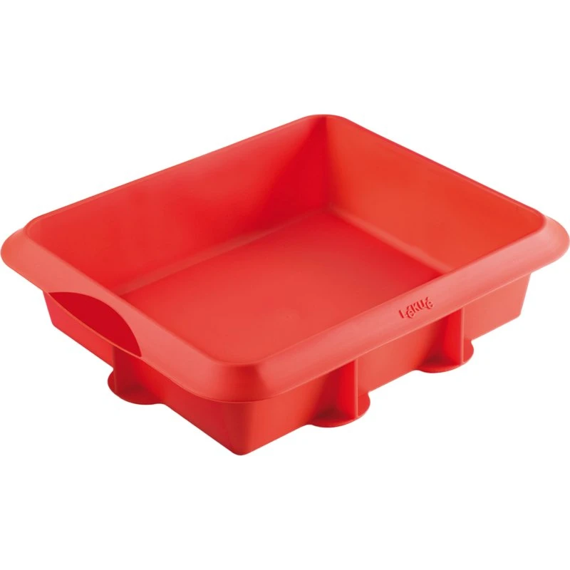 Lékué Lasagneform i silikone, rød