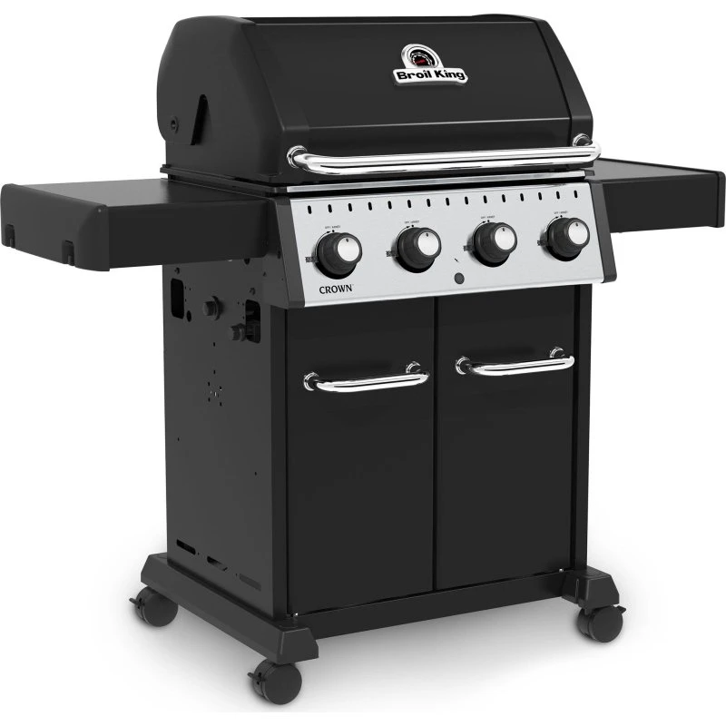 Broil King Crown 420 Gasgrill, sort, 4 brændere