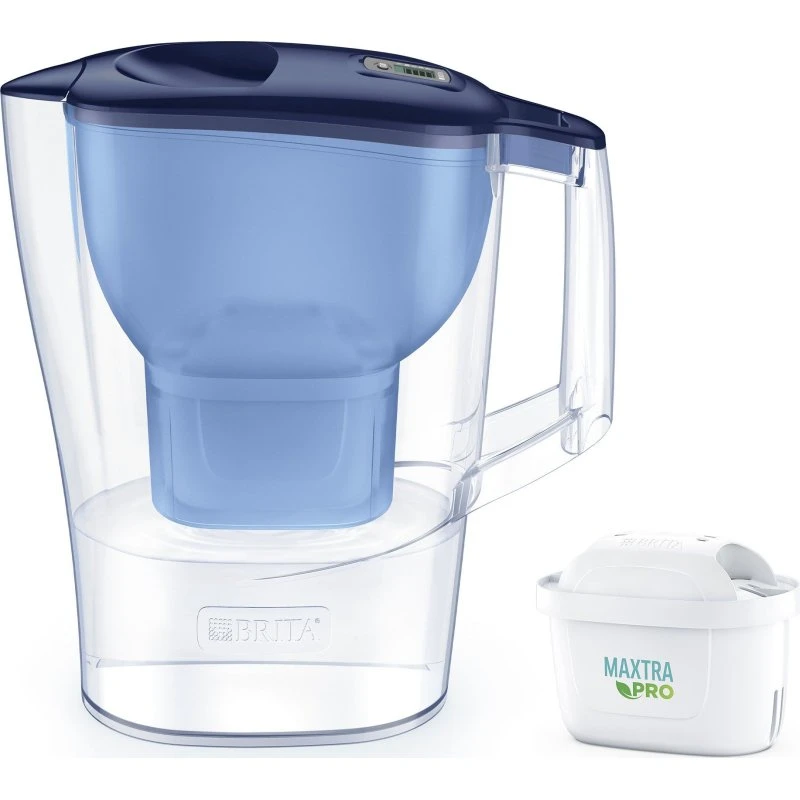Brita Aluna 2,4 L vandfilterkande blå med MAXTRA PRO