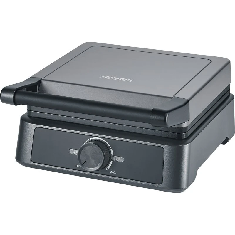 Severin WA 2125 belgisk vaffeljern, sort, 1600 W