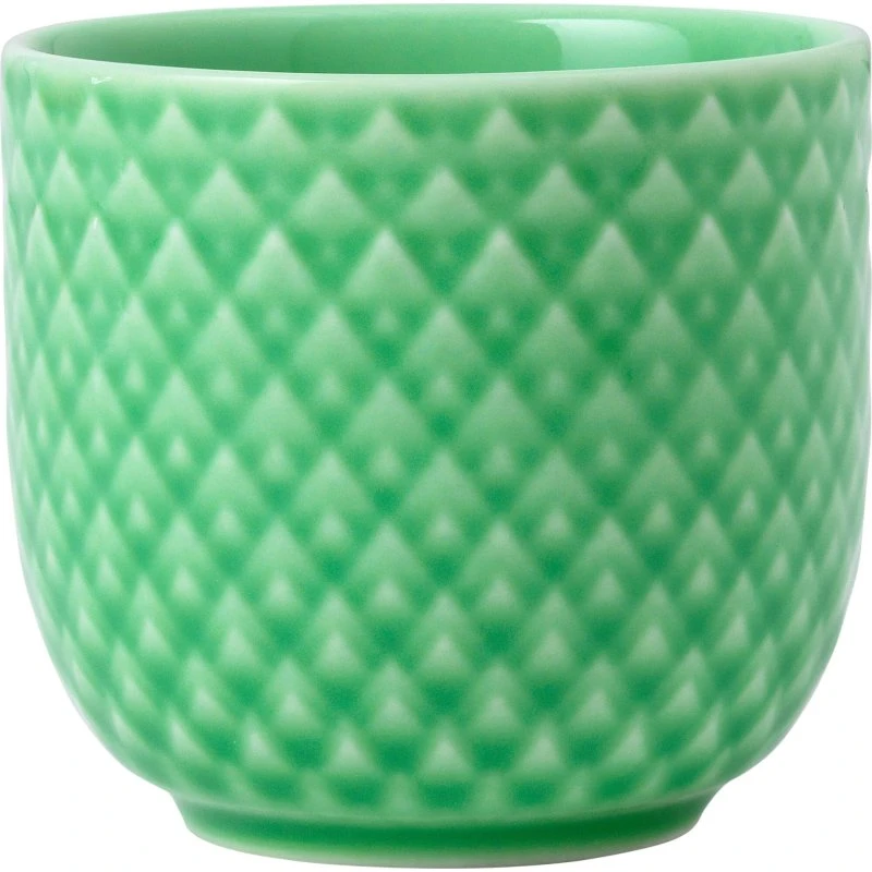 Lyngby Porcelæn Rhombe Color Æggebæger 5 cm Grøn