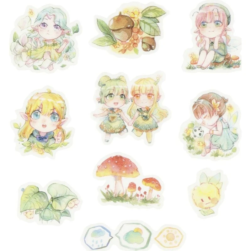 Washi Stickers - Feer - 30 stk