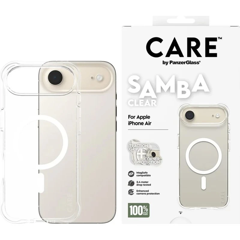 PanzerGlass CARE Samba Transparent MagSafe iPhone Air (2025)