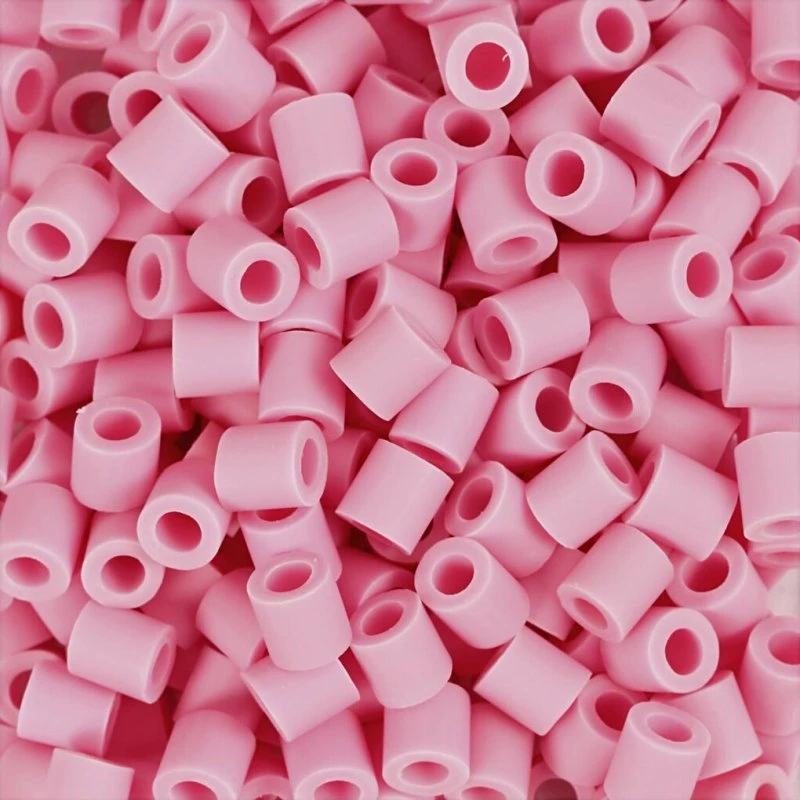 Nabbi Biobeads Rørperler, Rosa, 1000 Stk.