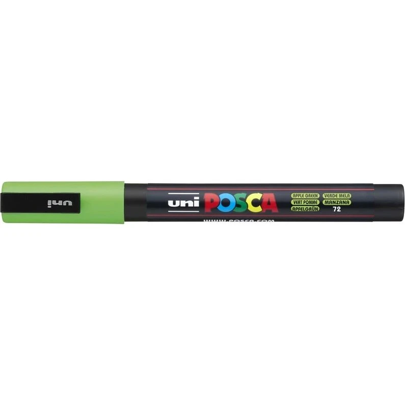 Uni POSCA PC-3m æble grøn