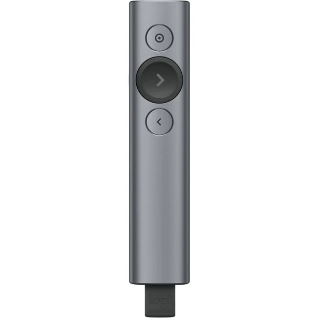 Logitech Spotlight trådløs presentatør, grå, Bluetooth/RF