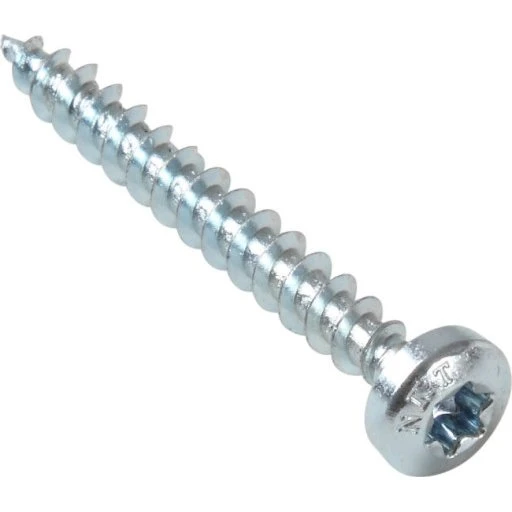 NKT Spun+ skrue 4,0x40 mm elforzinket panhoved 200 stk