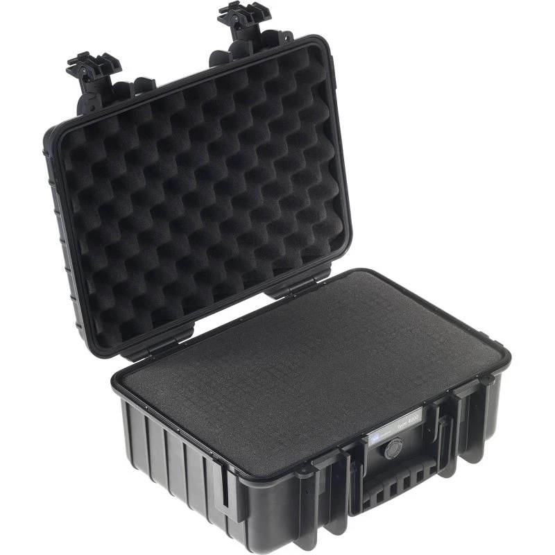 B&W International Type 4000 Black – Støv- og vandtæt Flightcase