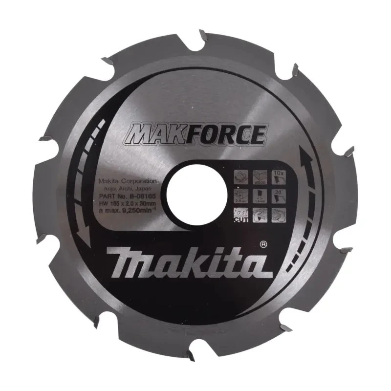 Makita HM-Klinge 165mm 10t B-08165